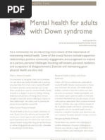 Download Mental Health for Adults with Down syndrome by Down Syndrome Victoria SN56240899 doc pdf