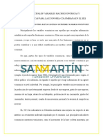 PRINCIPALES VARIABLES MACROECONÓMICAS Y MICROECONÓMICAS PARA LA ECONOMÍA COLOMBIANA EN EL 2021