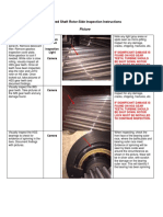 HSS Rotor Side Bearing Inspection Instructions
