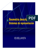 20 Geometría Descriptiva. Sistemas de Representación