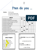 Frequency Adverbs 4