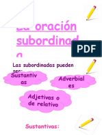 Subordinadas Sustantivas