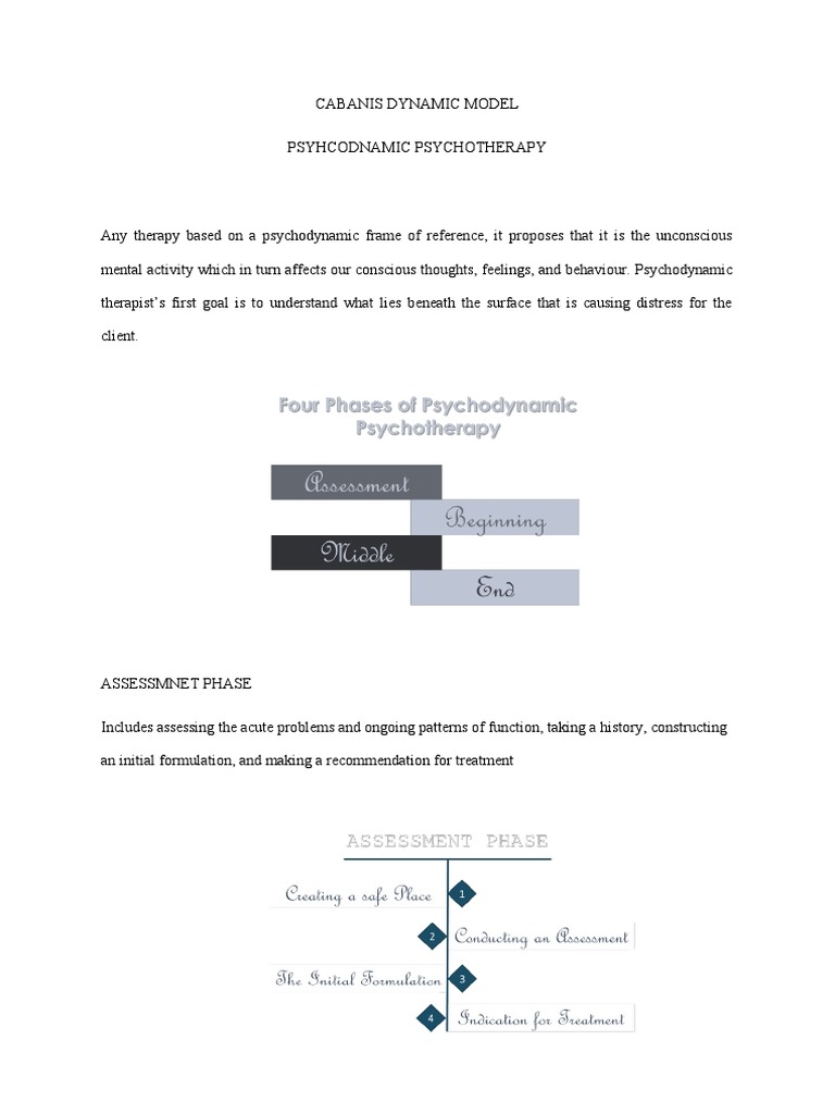 Psychodynamic Formulation in Therapy | PDF | Psychotherapy | Mind