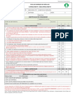 Ficha de Inspeção de Veículos - Transporte de