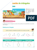 TEMA 4. GEOMETRÍA. Clasificación de Triángulos