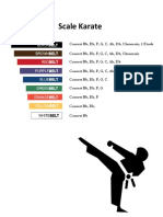 Scale Karate: Concert BB, Eb, F, G, C, Ab, DB, Chromatic, 1 Etude Concert BB, Eb, F, G, C, Ab, DB, Chromatic