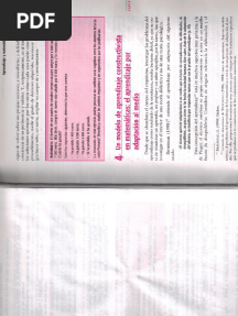 Un Modelo de Aprendizaje Constructivista en Matemáticas