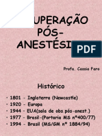 Recuperacao Pos-Anestesica