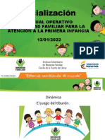 Socializacion - Manual Operativo Modalidad Familiar - 2022