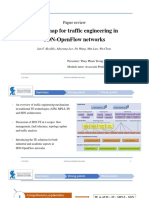 SDN Traffic Engineering Review