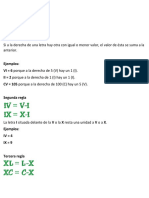 Las 7 Reglas de Numeros Romanos