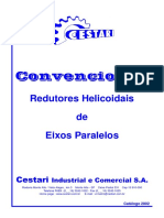 Redutores helicoidais de eixos paralelos