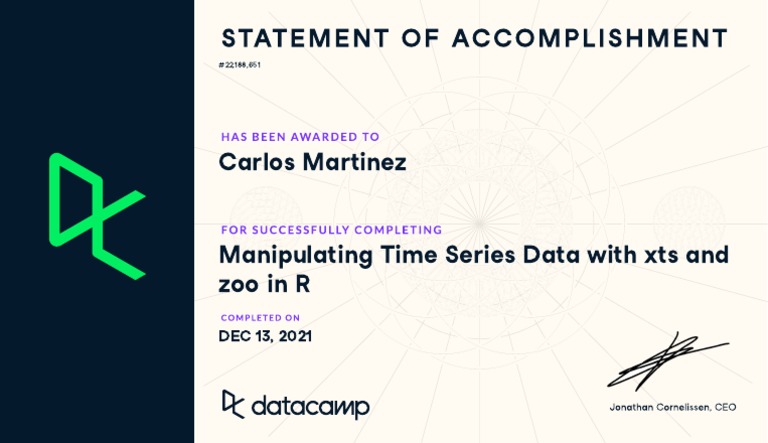 Time Series Analysis in R | PDF