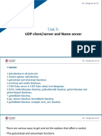 RV College of Engineering: UDP Client/server and Name Server