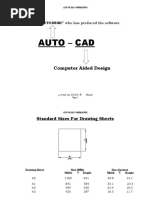 Auto - Cad: Computer Aided Design