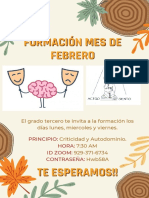 Formación Mes de Febrero