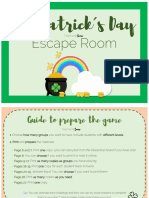 St. Patrick S Day: Escape Room