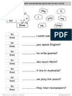 Grammar Worksheets Present Simple Questions