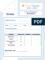 Examen Segundo Segundo Trimestre