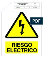 SEÑALETICA RIESGO ELÉCTRICO