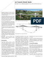 Teror Viaduct in Spain: Extra-Dosed Bridge Integrates with Landscape
