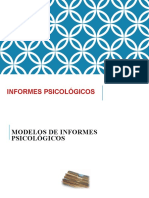 Modelos Informes Psicológicos