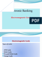 Electronic Banking: Electromagnetic Cards