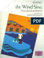 Hear The Wind Sing - Haruki Murakami