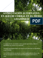 Alimentación alternativa en aves de corral en el medio amazónico(1)