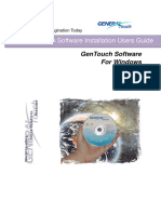 GenTouch Software User Manual