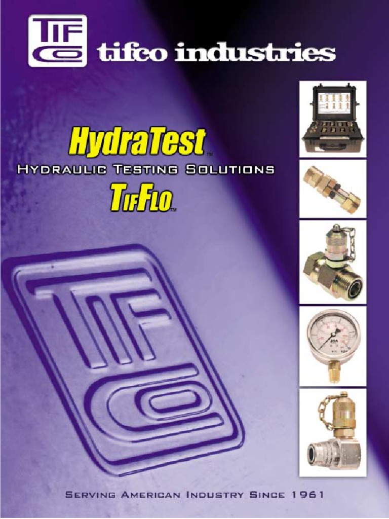 Tiffco Hydra Kits | PDF | Mechanical Engineering | Building Materials