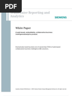Siemens PLM Team Center Reporting and Analytics Wp Tcm1023 4822