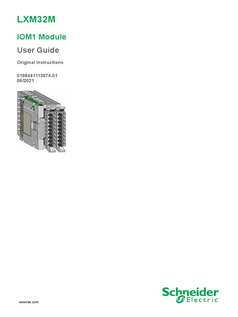 LXM32M Iom1 en PDF Electrostatic Discharge International