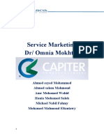 Capiter Company - Service Marketing Final Project