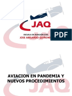 Aviacion en Pandemia y Nuevos Procedimientos Jaq - Leccion 01