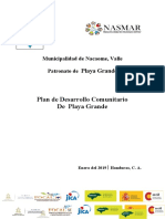 Plan de Desarrollo Comunitario de Playa Grande, Nacaome 2019-2022