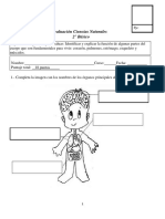 Prueba Ciencias 2° Basico