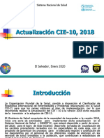 Actualización CIE-10, 2018 6-11-19