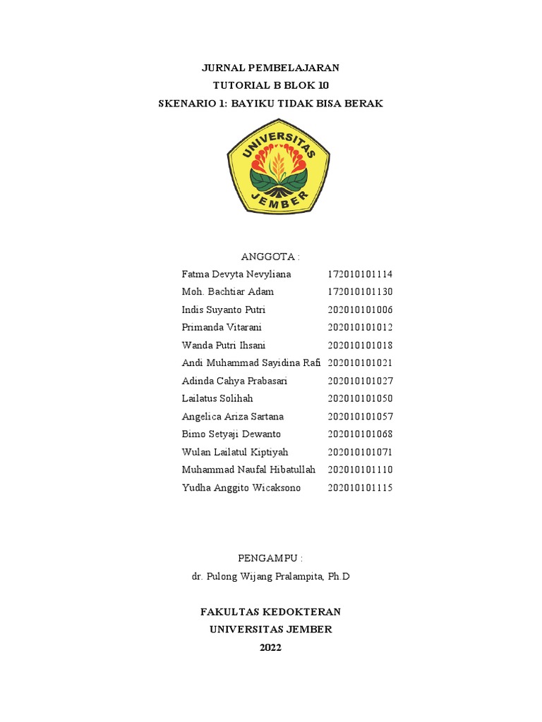 Blok 10 | PDF | Kesehatan Holistik | Sains & Matematika
