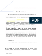 Incidente Alimentos Provisorios Filiacion - REVISAR