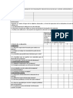 Formato de Evaluación Desempeño Laboral