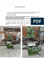 Taller Maquina - Inspeccion Elementos de Control