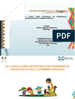 Articulo La Lúdica Como Estrategia de Aprendizaje Significativo en La Primera Infancia