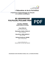 Bi Grammaire Fulfulde Francais Chapitre 4 Le Groupe Verbal 0