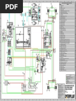 Ad45B Underground Articulated Truck Hydraulic, Braking & Steering System Schematic