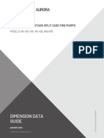 Dimension Data Guide: Single and Multistage Split Case Fire Pumps