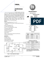 NCP1582, NCP1582A, NCP1583 Low Voltage Synchronous Buck Controllers