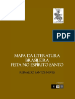 Mapa Da Literatura Brasileira Feita No ES de Reinaldo Santos Neves. 1