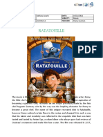 Ratatouille: Students' Name: Date: Subject: Course: Teacher