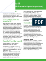 Hepb Factsheet for Patients A5 Romanian 0